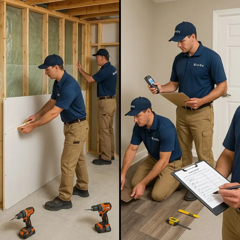 Repairs and Reconstruction process in North Barrington, IL